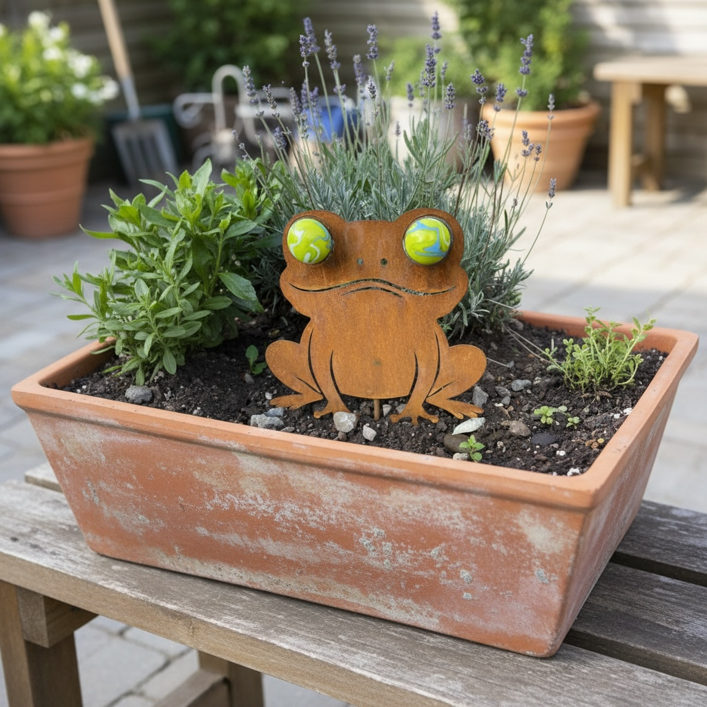 Frog Garden Ornament