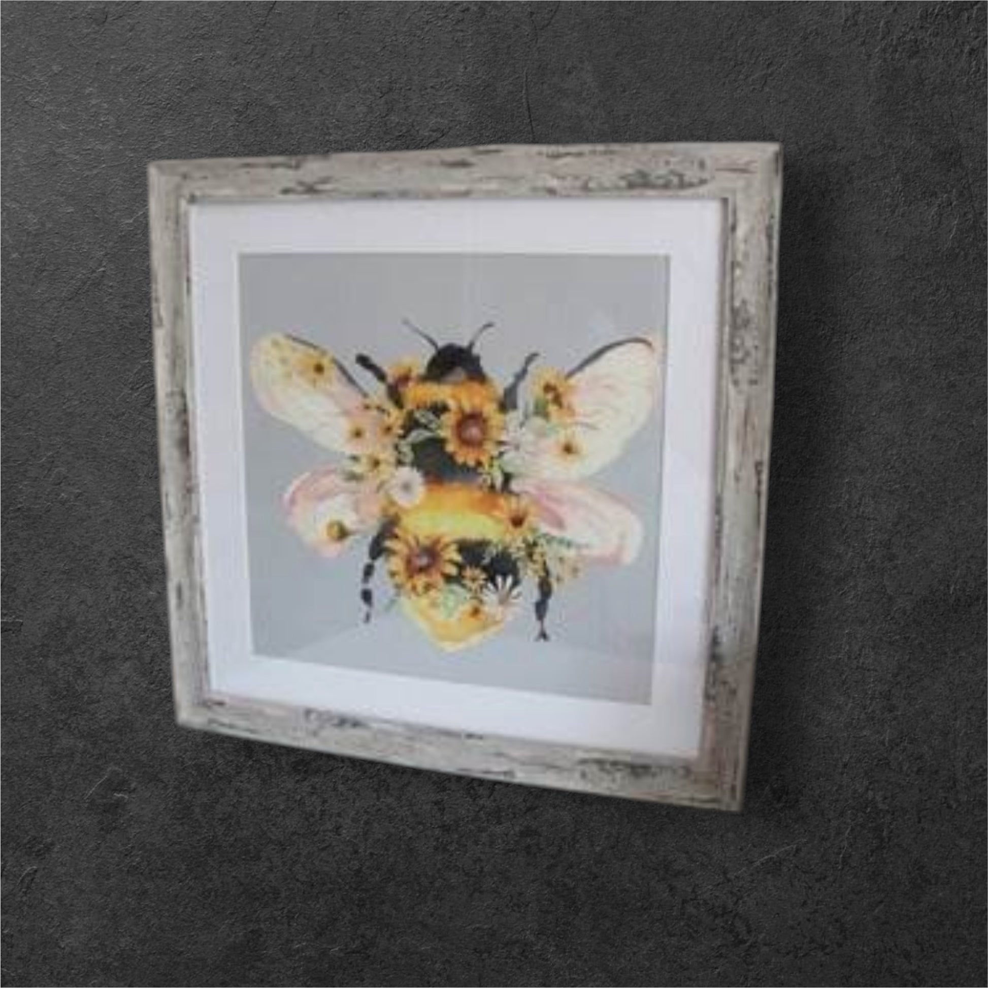 Bee Print Framed from Fig and Rose