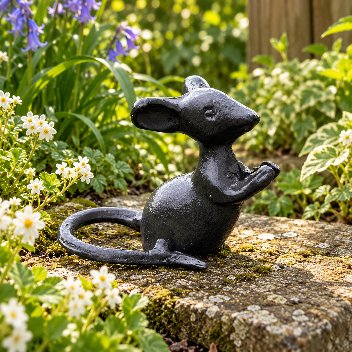 Pair of Cast Iron Mice