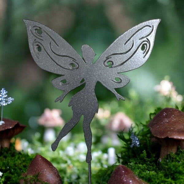 Metal Fairy Garden Stake from Fig and Rose.