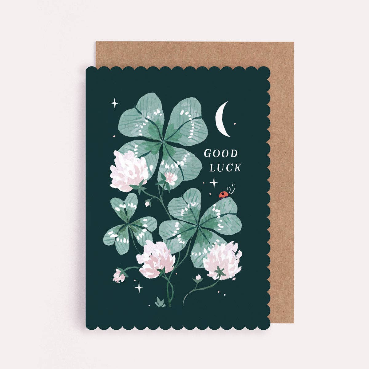 A Garden Good Luck Card available to buy from Fig and Rose Home.