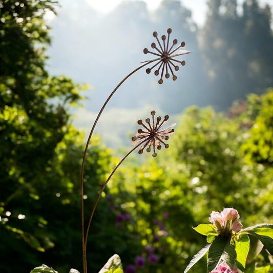 3D Metal Allium Garden Stake - Anne to add photos