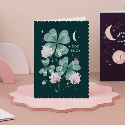 A Garden Good Luck Card available to buy from Fig and Rose Home.
