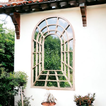 Arched Garden Mirror | Garden Decor | Garden Mirror