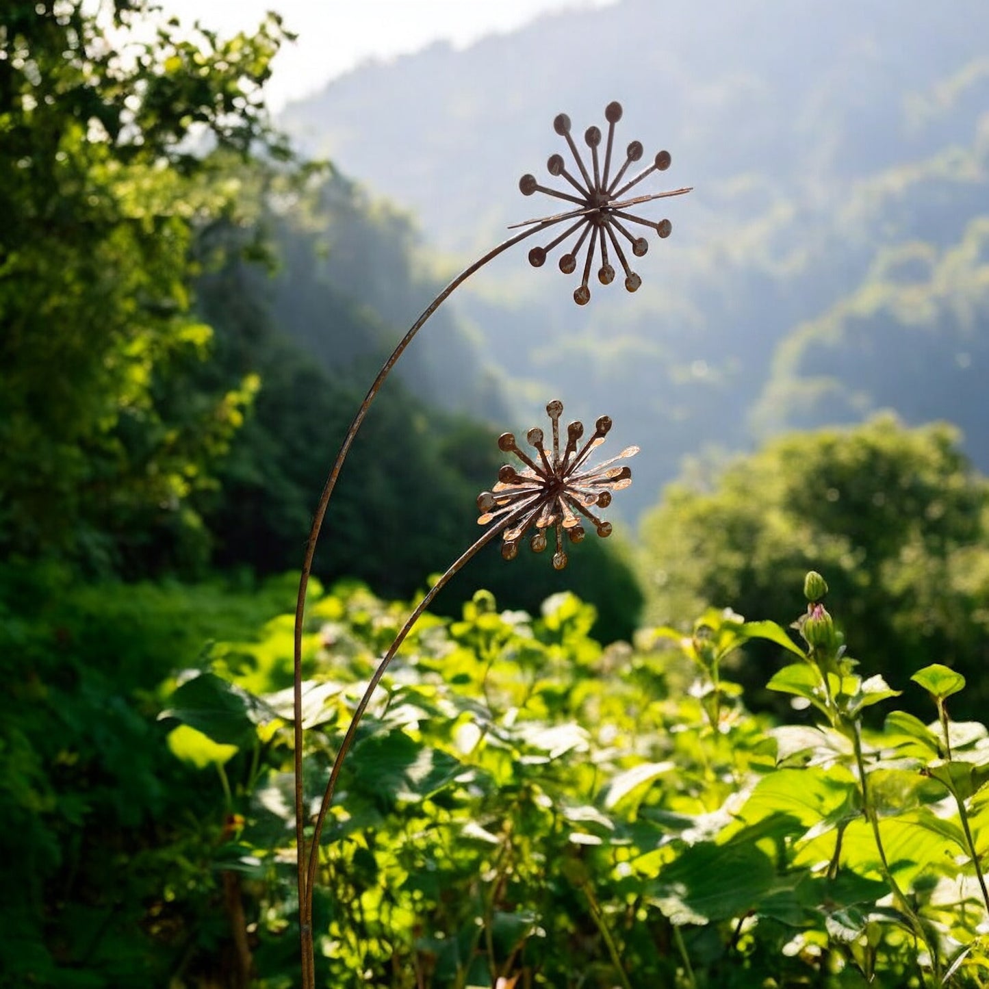 3D Metal Allium Garden Stake - Anne to add photos