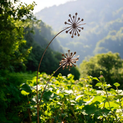 3D Metal Allium Garden Stake - Anne to add photos