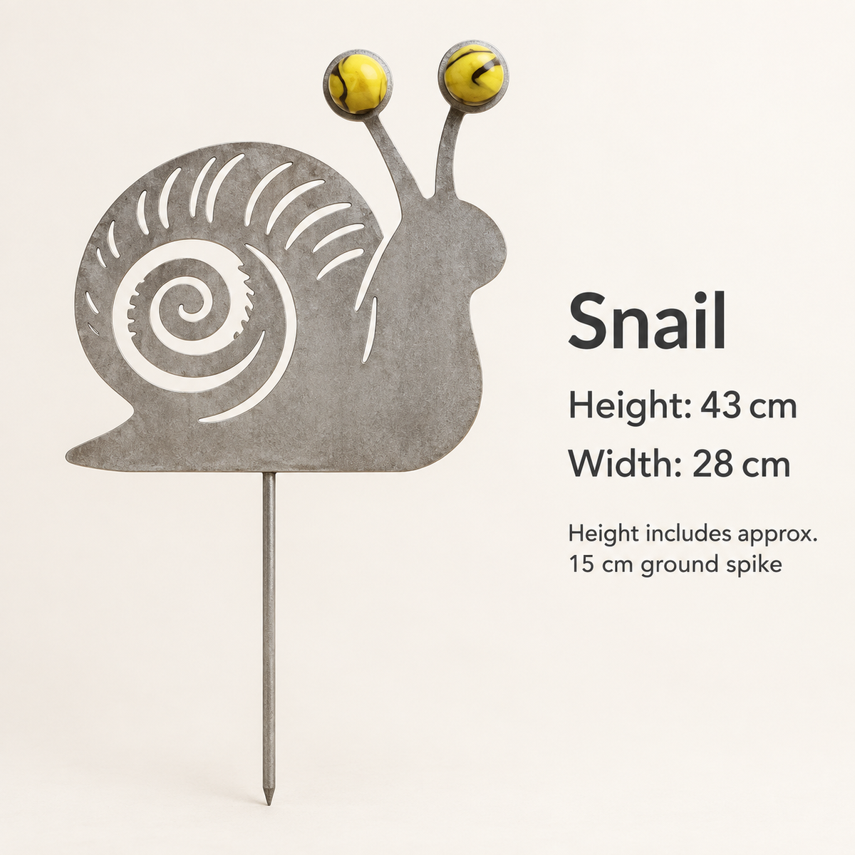 Snail Garden Ornament