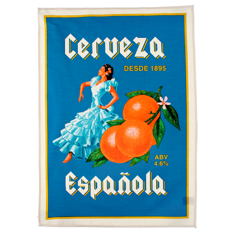 Española Cotton Tea Towel from Fig and Rose.