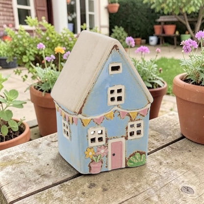 Pastel Cottage Tealight Holder