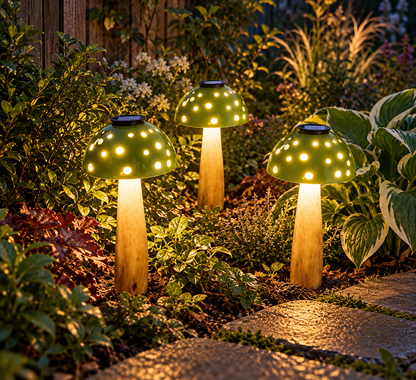 Green Solar Mushroom