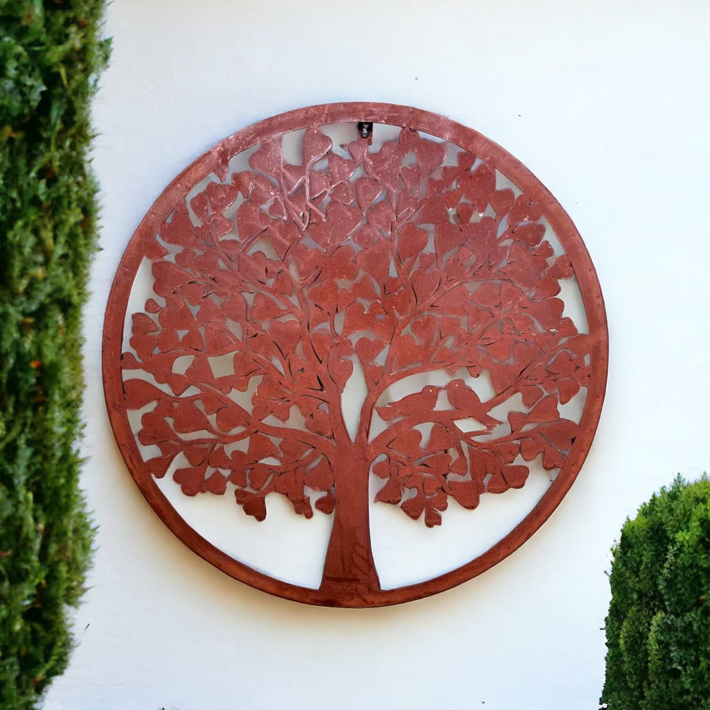 Rusty Hearts Garden Plaque from Fig and Rose