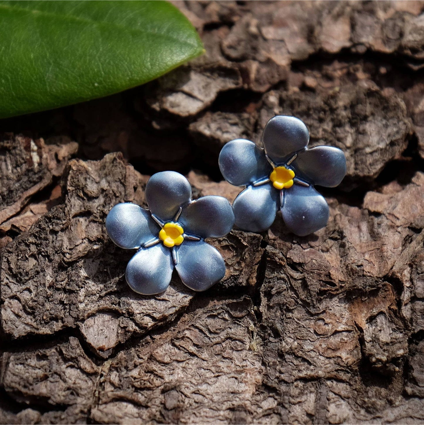 A Forget Me Not Stud Earrings available to buy from Fig and Rose Home.