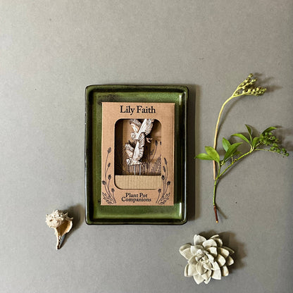 A Barn Owl Plant Pot Companions available to buy from Fig and Rose Home.