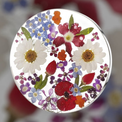 A Resin Flower Brooch available to buy from Fig and Rose Home.