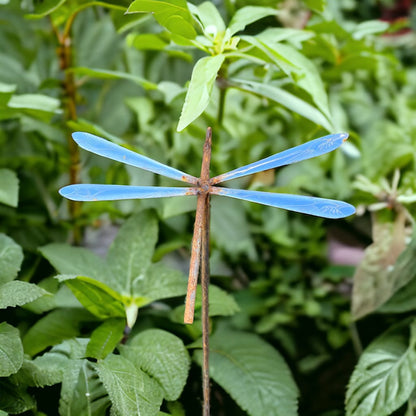 Dragonfly Stakes Metal Garden Decor from Fig and Rose