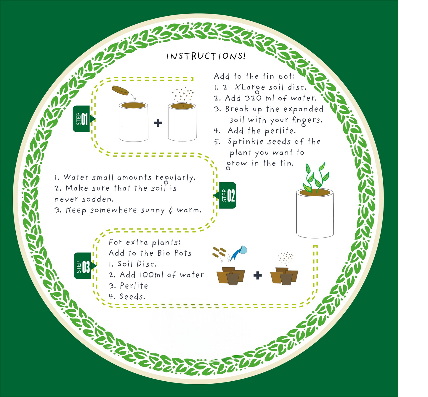 A Grow Your Own Cacti Kit available to buy from Fig and Rose Home.