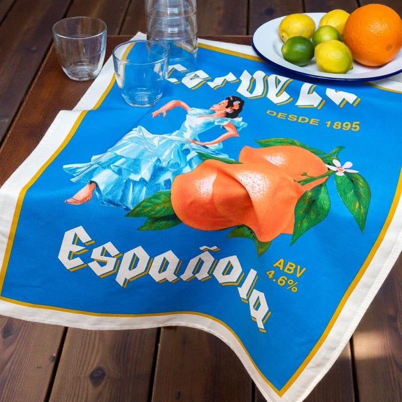 Española Cotton Tea Towel from Fig and Rose.
