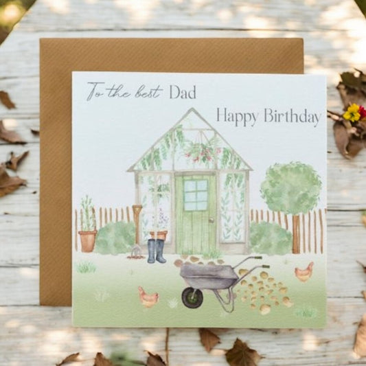 Dad Gardening Birthday Card