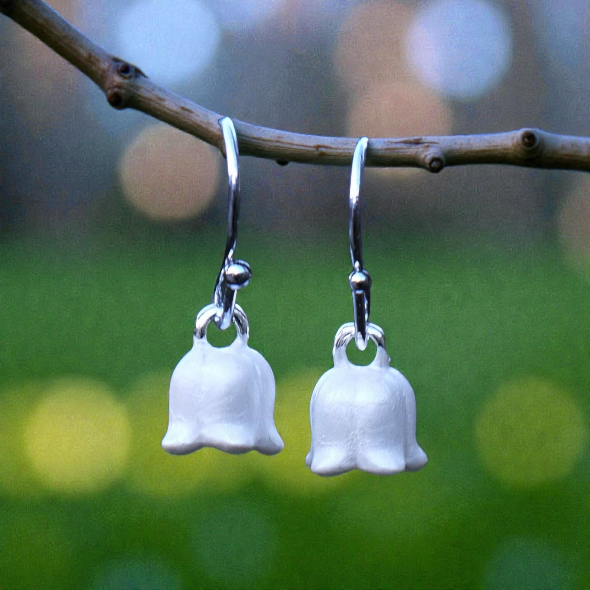 A Lily Of The Valley Dangly Earrings available to buy from Fig and Rose Home.