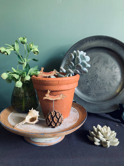 A Hare Plant Pot Companions available to buy from Fig and Rose Home.