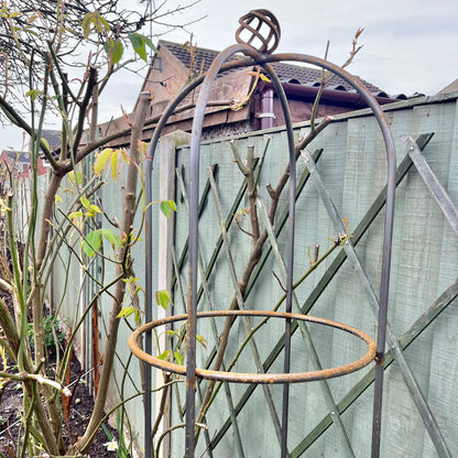 Dome Top Obelisks 12mm Solid Steel from Fig and Rose