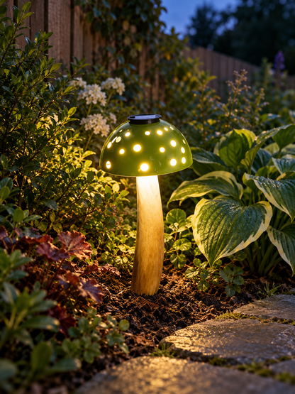 Green Solar Mushroom