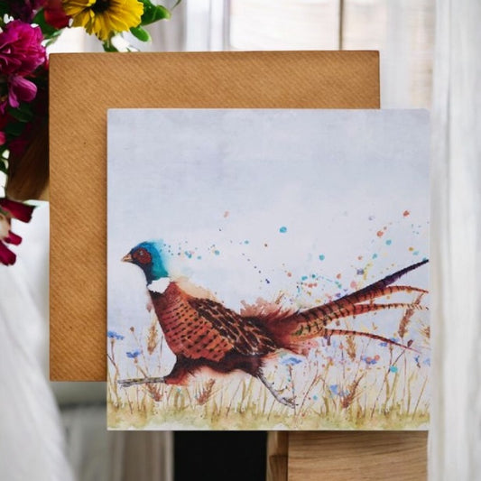 Pheasant Card from Fig and Rose