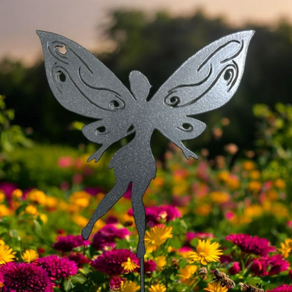 Metal Fairy Garden Stake from Fig and Rose.