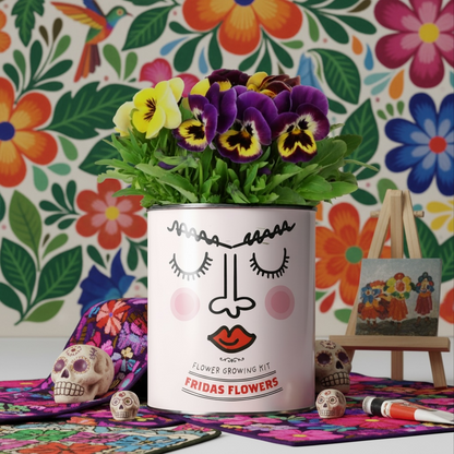 A Grow Your Own Flowers Kit available to buy from Fig and Rose Home.