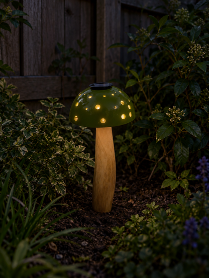 Green Solar Mushroom