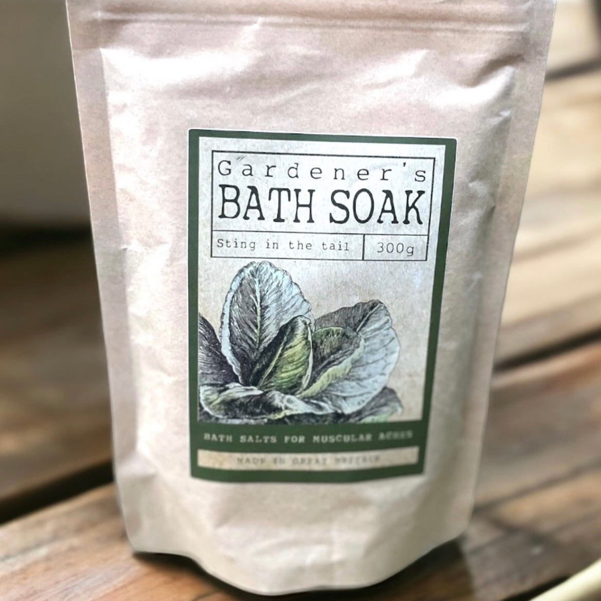 Gardener's Bath Soak | Gift for a Gardener | Muscle Ache Bath Salts
