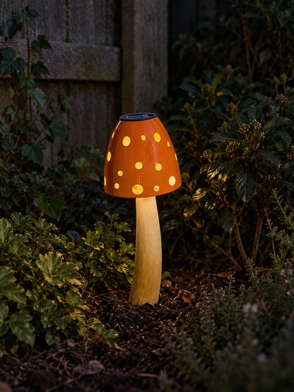 Orange Solar Toadstool
