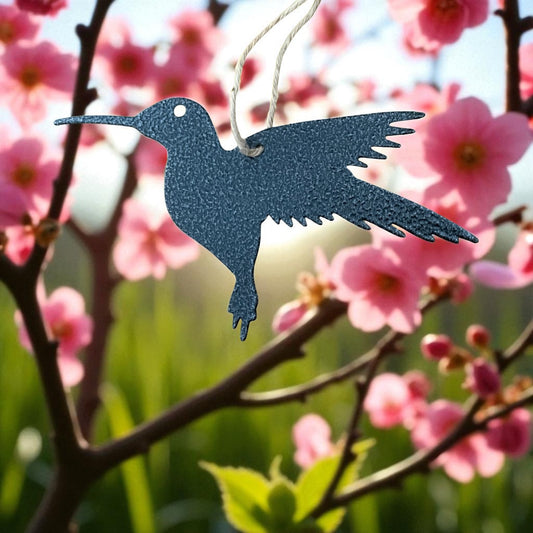 Hanging Metal Hummingbird Decoration – Set of 3