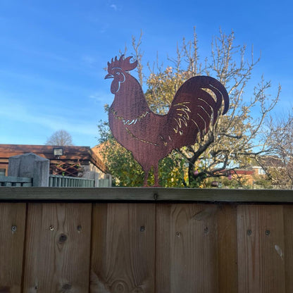 Cockerel Fence Topper from Fig and Rose