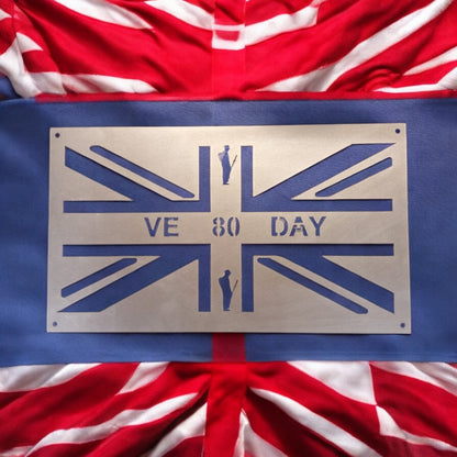 VE Day Metal Plaque