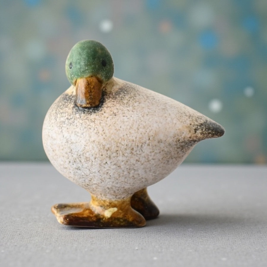 Ceramic Speckled Duck Ornaments frtom Fig and Rose.