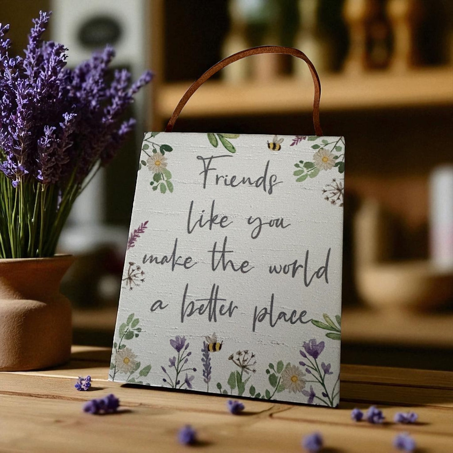 Wooden Plaques with Quotes