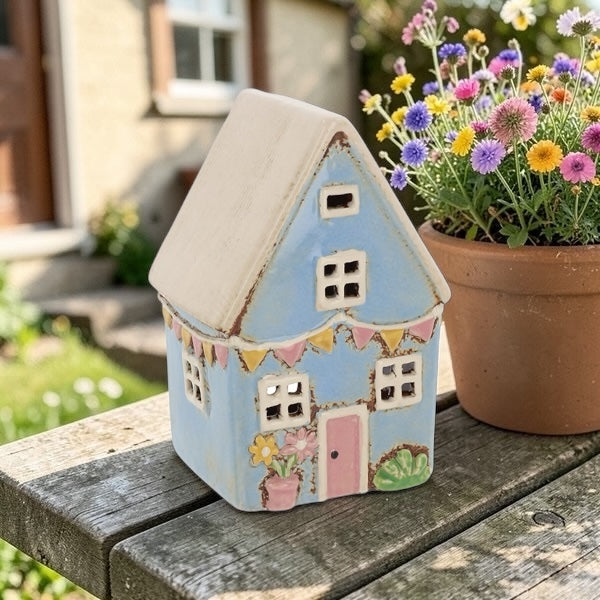 Pastel Cottage Tealight Holder