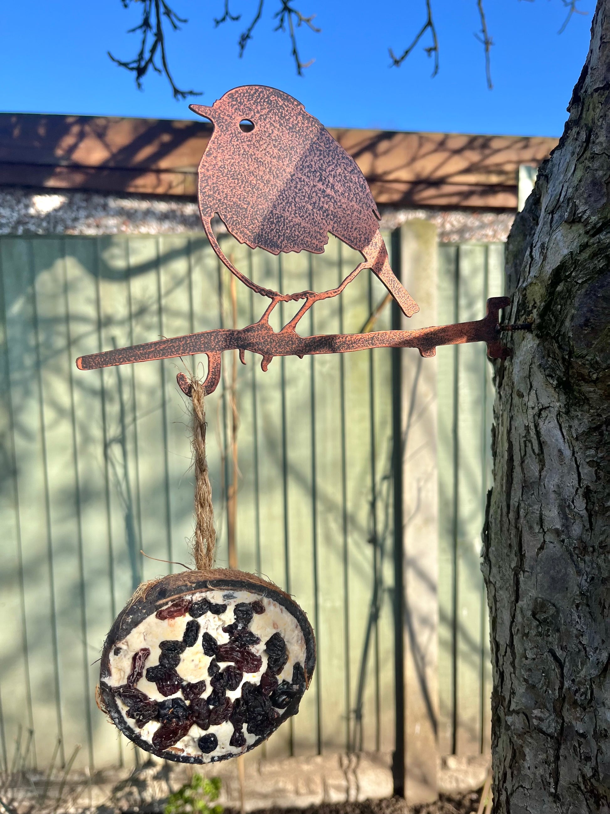 Robin Bird Feeder from Fig and Rose