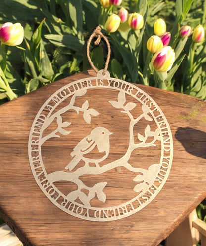 Mother’s Day Robin Plaque