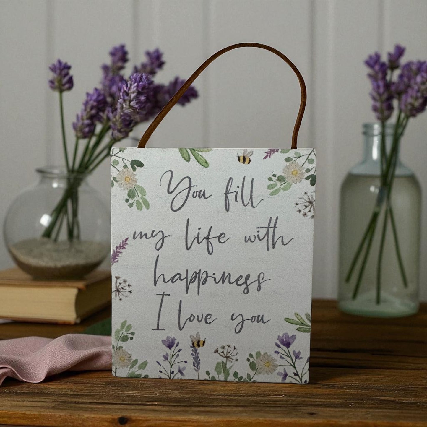 Wooden Plaques with Quotes