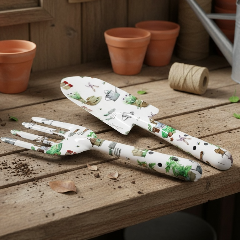 Gardening Fork & Trowel Gift Set from Fig and Rose