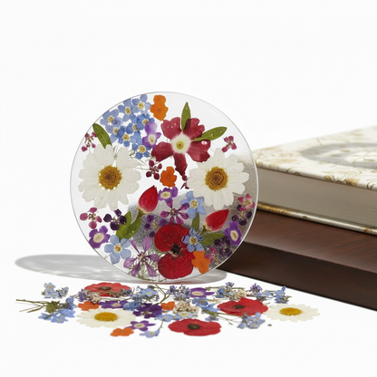 A Resin Flower Brooch available to buy from Fig and Rose Home.