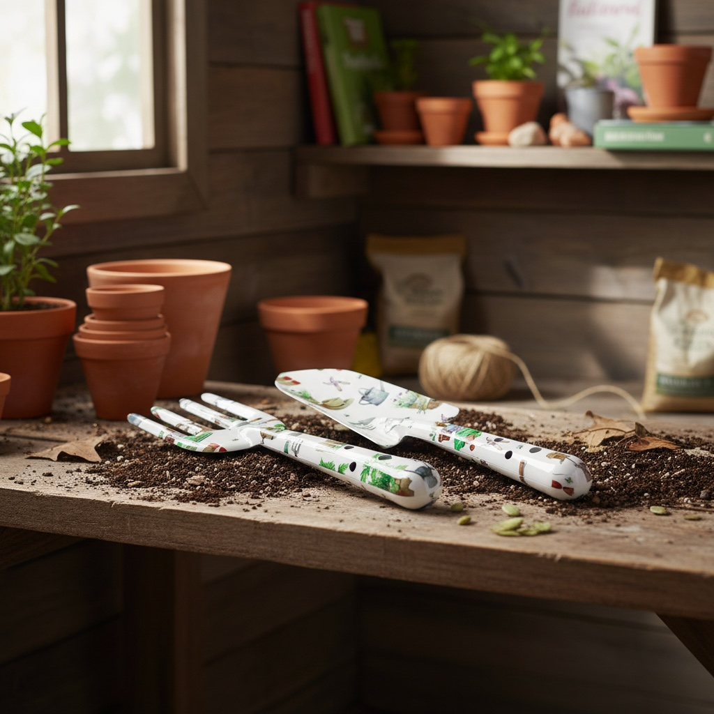 Gardening Fork & Trowel Gift Set from Fig and Rose