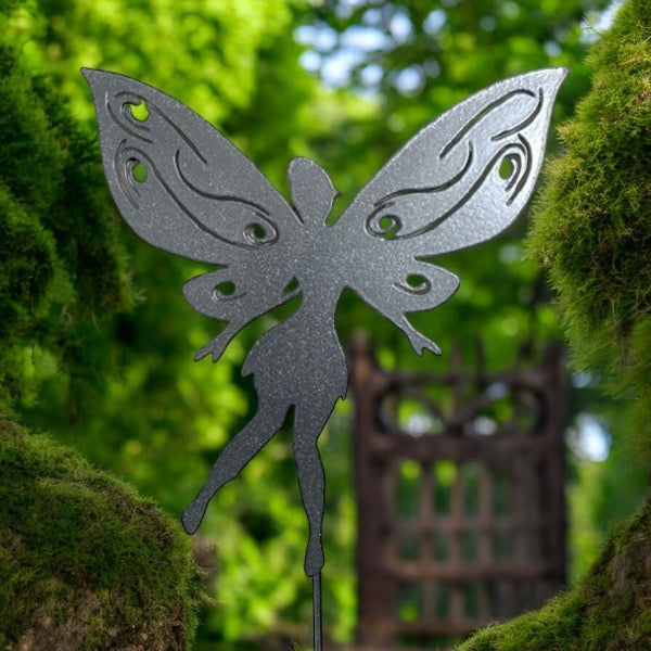 Metal Fairy Garden Stake from Fig and Rose.