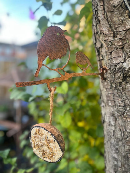 Robin and Chick Bird Feeder from Fig and Rose