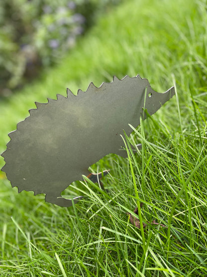 Hedgehog Garden Stake - Ready to Rust from Fig and Rose