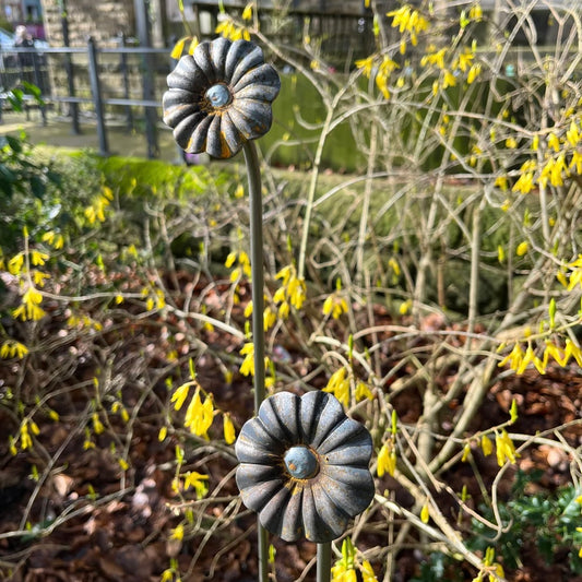 Steel Flower Plant Support Pin Set of Three