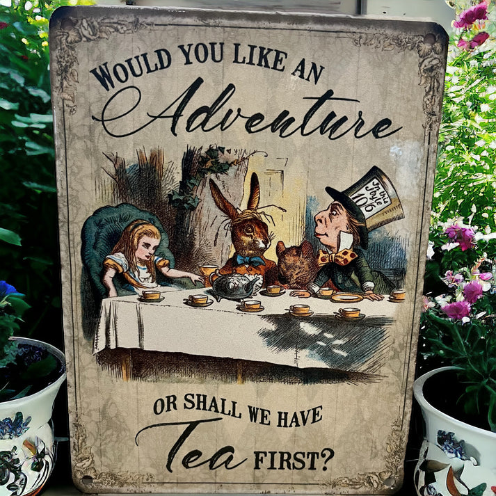 Alice Sign Alice in Wonderland Sign | Fig and Rose