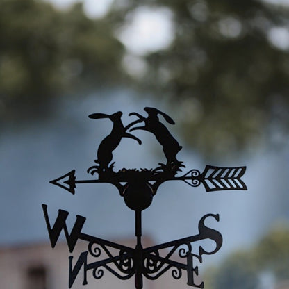 Boxing Hares Weathervane from Fig and Rose